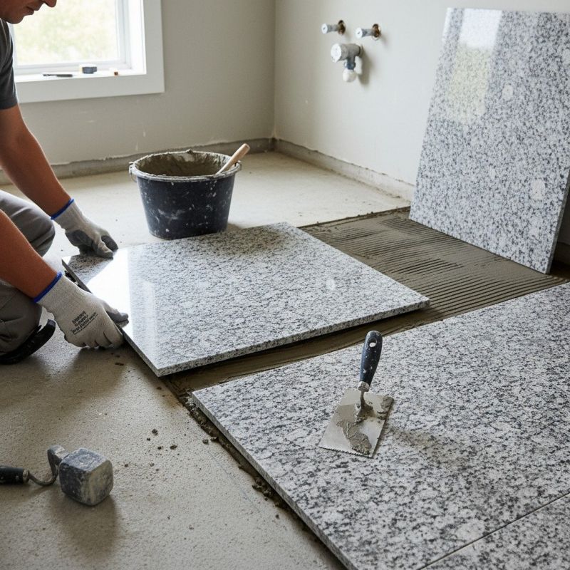 Granite Tile Installation