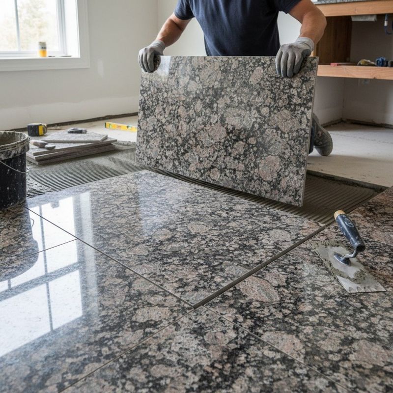 Granite Tile Installation